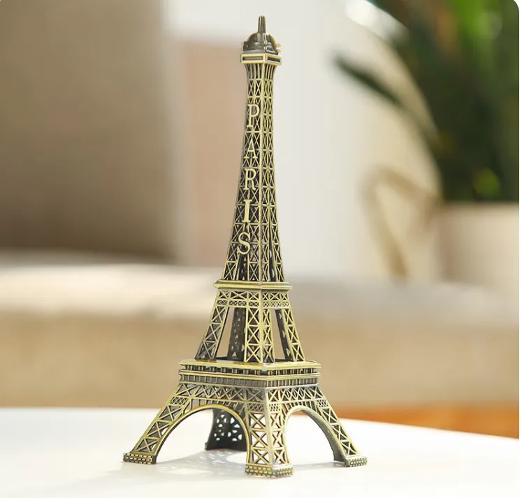 Eiffel Tower Metal Showpiece Decoration Gift