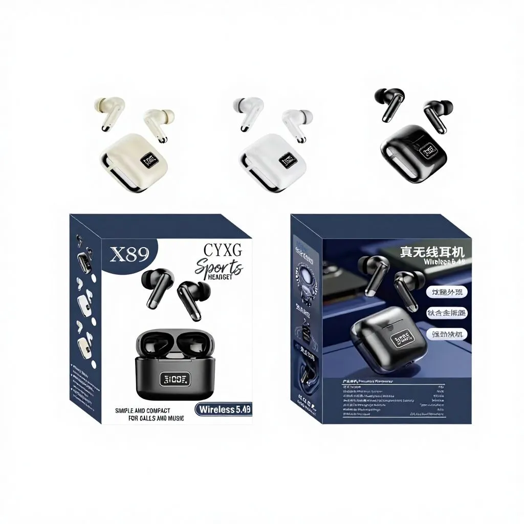 X89 Sports Headset — True Wireless Earbuds