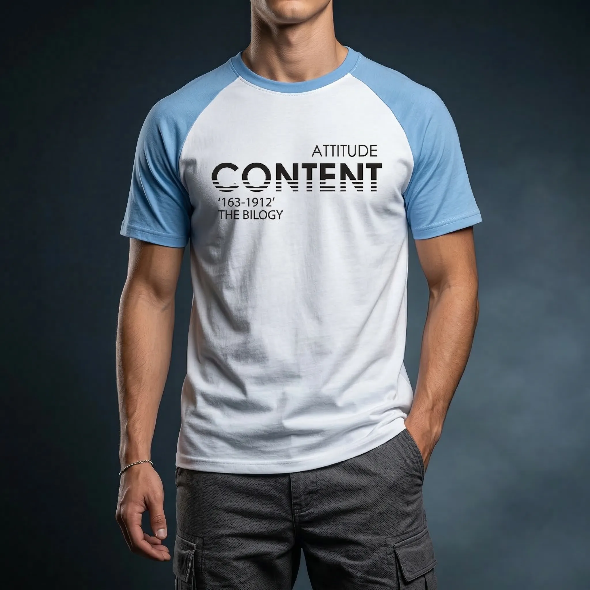 Stylish Comfortable sports T-Shirt(Content)