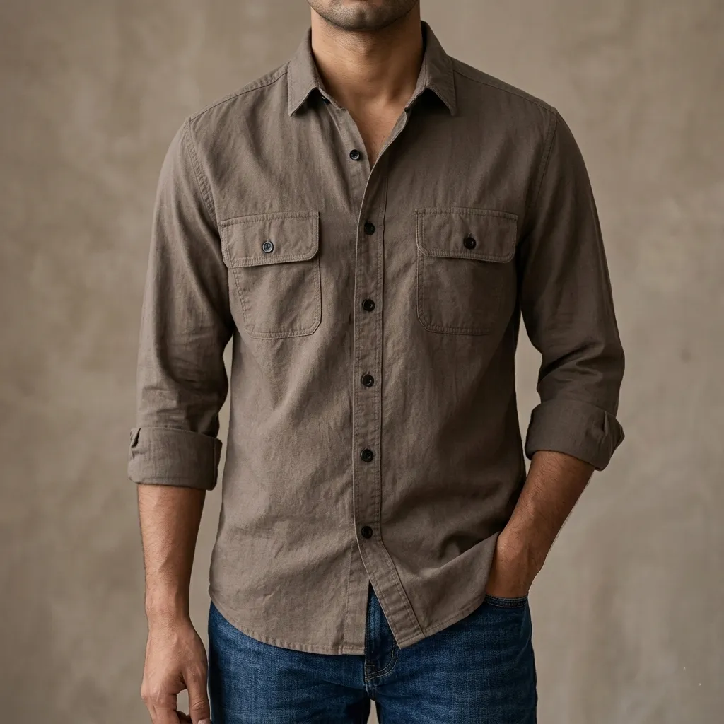 High Thickness Double Pocket Shirt..