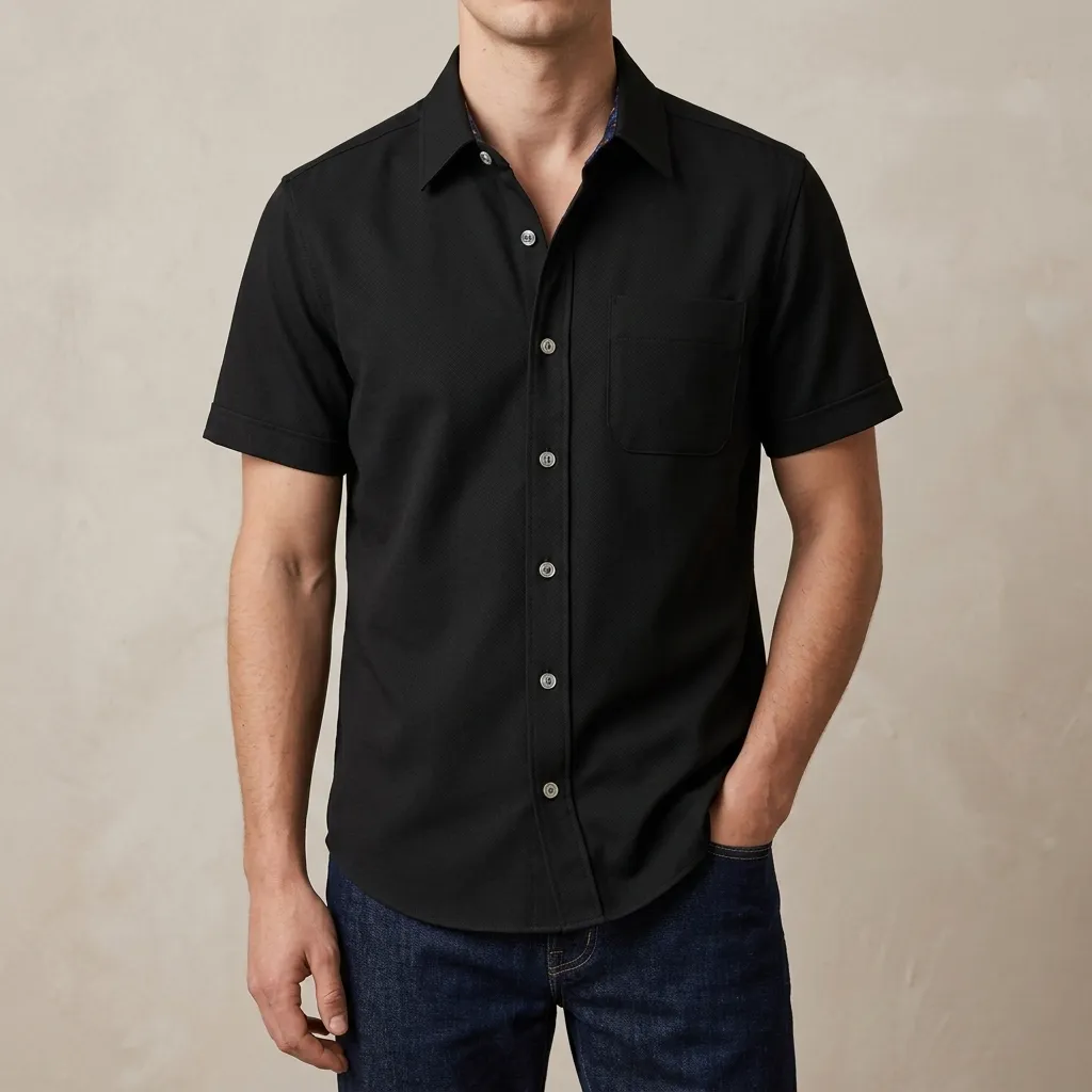 kaizar cotton Half Sleev Shirt For Men's