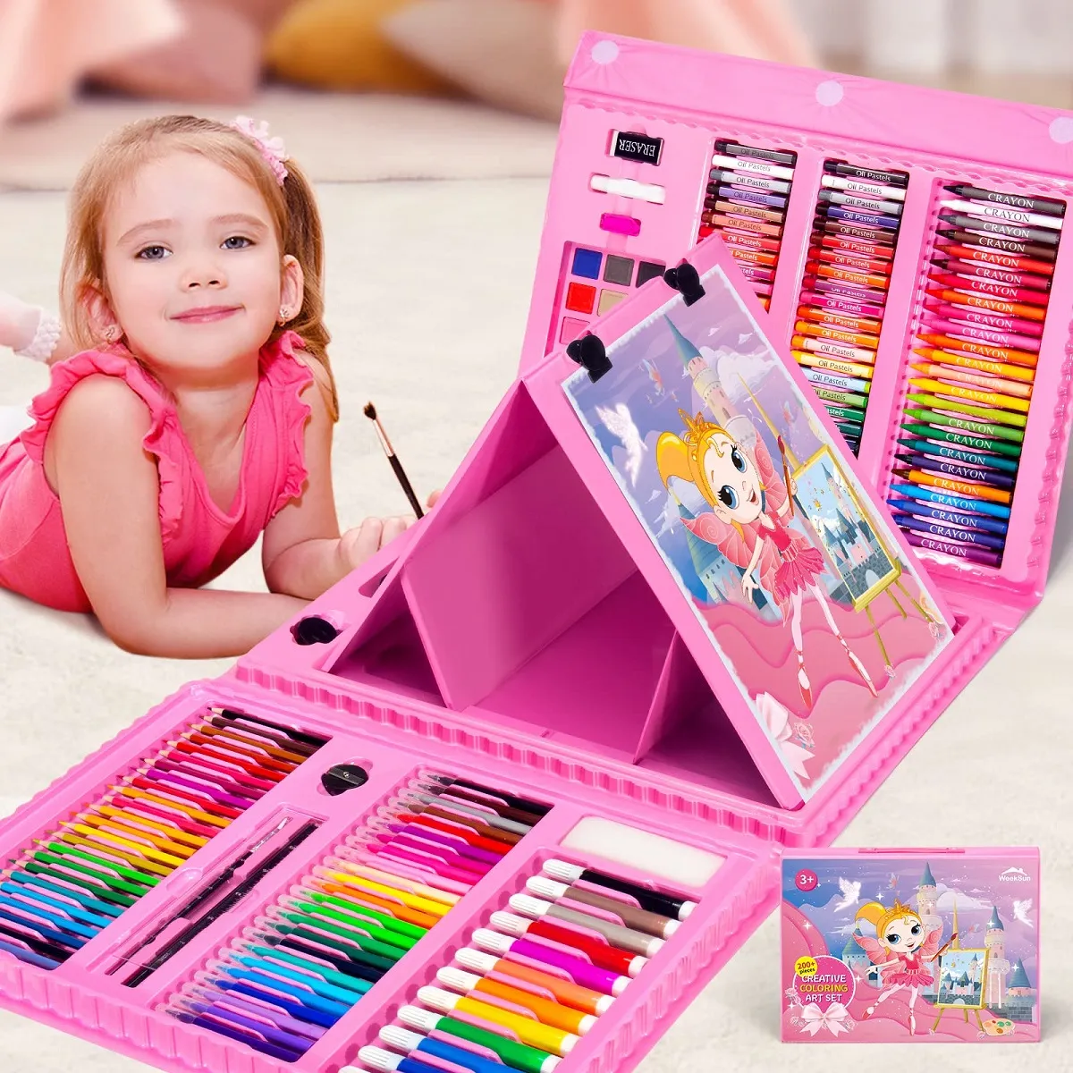 Drawing Art Set Painting For Kids Box Artist -150 Pcs