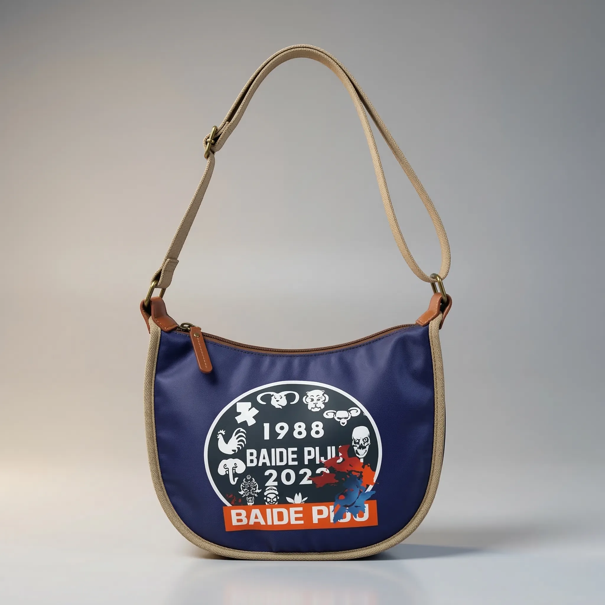 Messenger Shoulder Tide Bag ( blu colore )