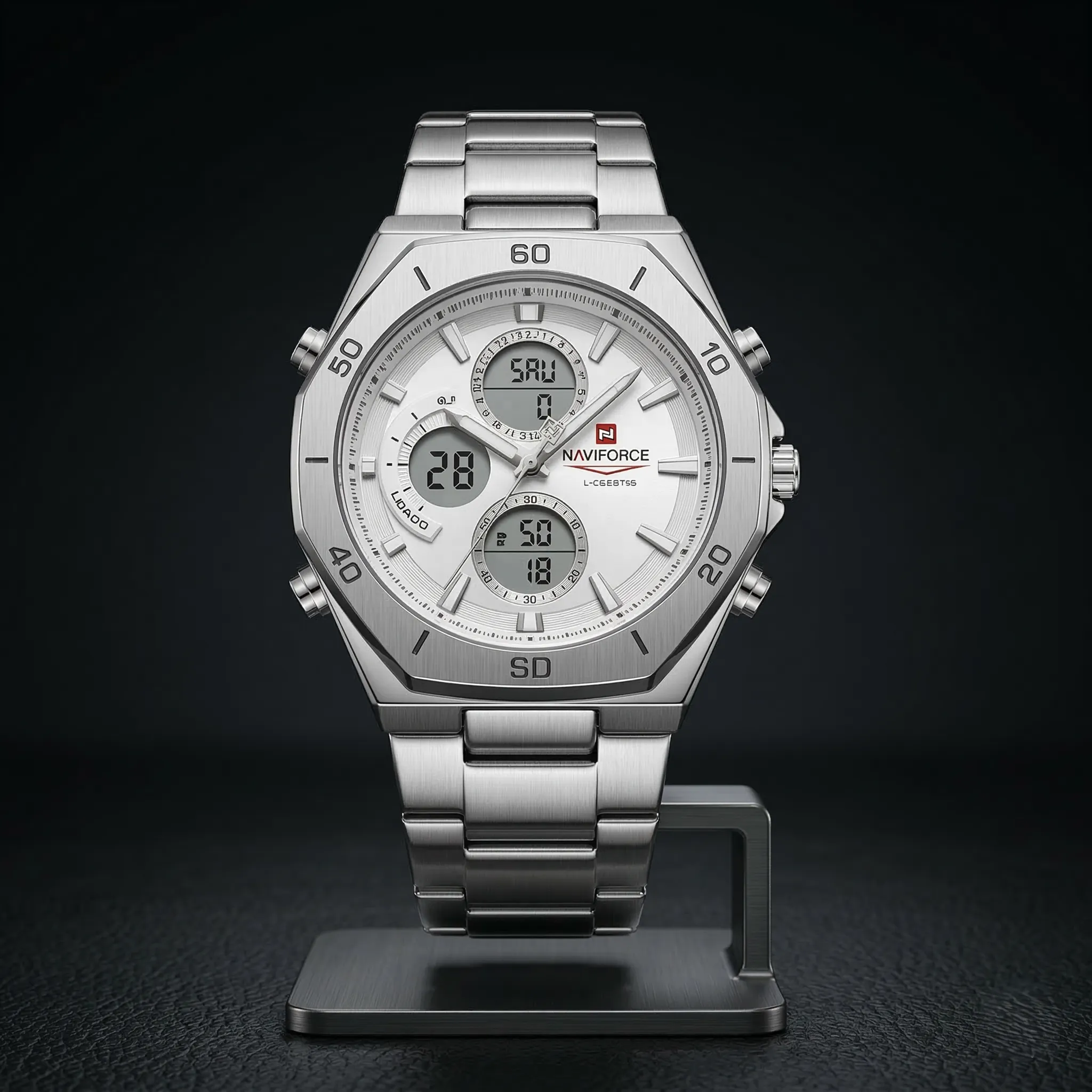 SKMEI Premium Stainless Steel water-resistant Watch