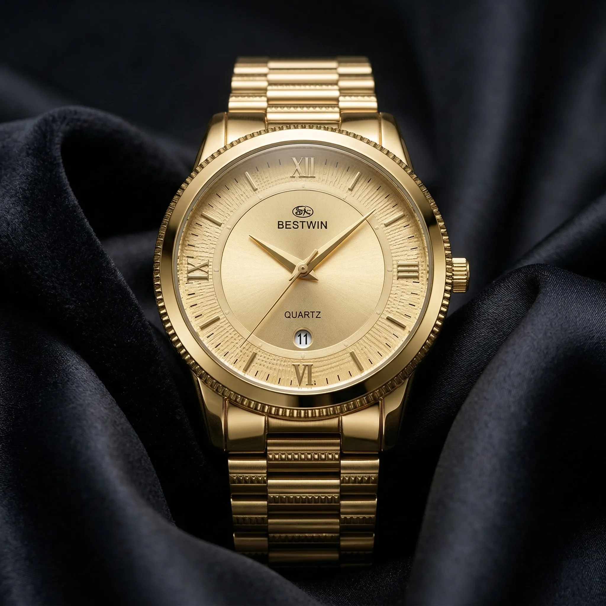 BEST WIN Luxury Watch For Men's (Water Resistant)