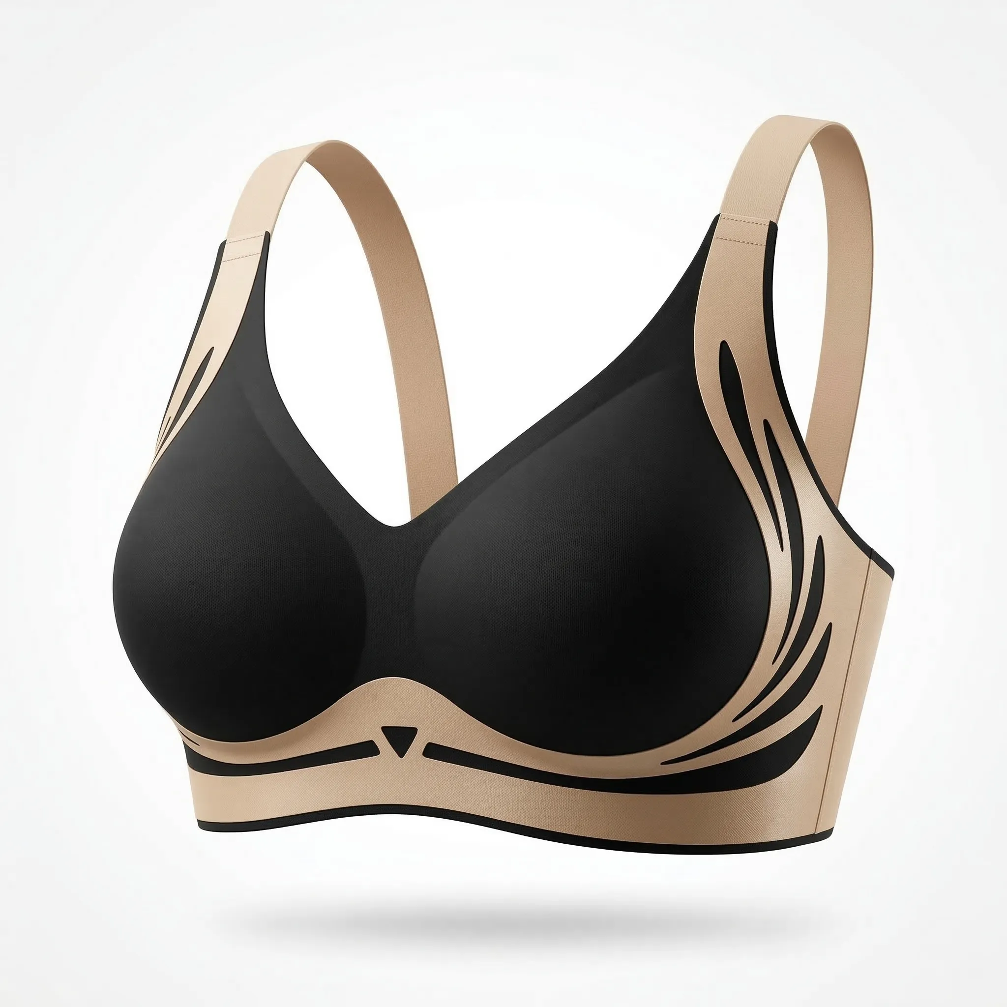 Imported Premium soft stretch comfortable push-up sports bra