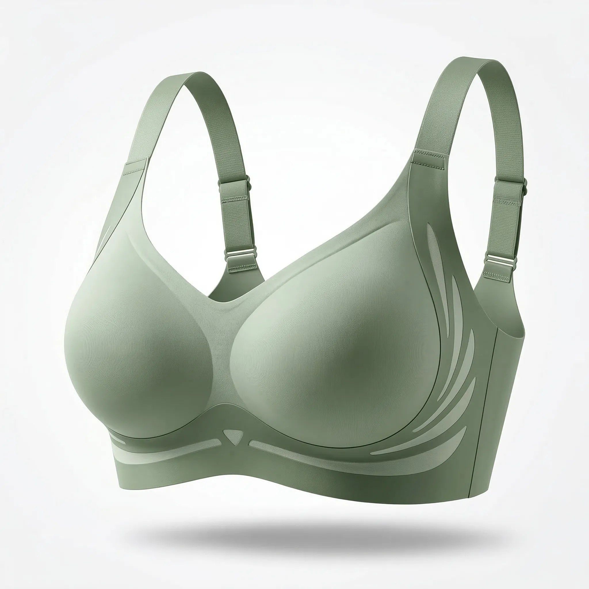 Imported Premium soft stretch comfortable push-up sports bra