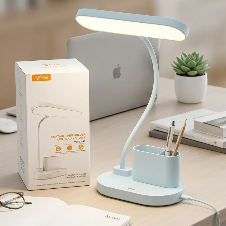 YAGE YG-8044F Portable Pen Holder LED Reading Lamp