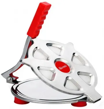Affix Stainless Steel Kitchen Press Roti/Puri Maker Machine
