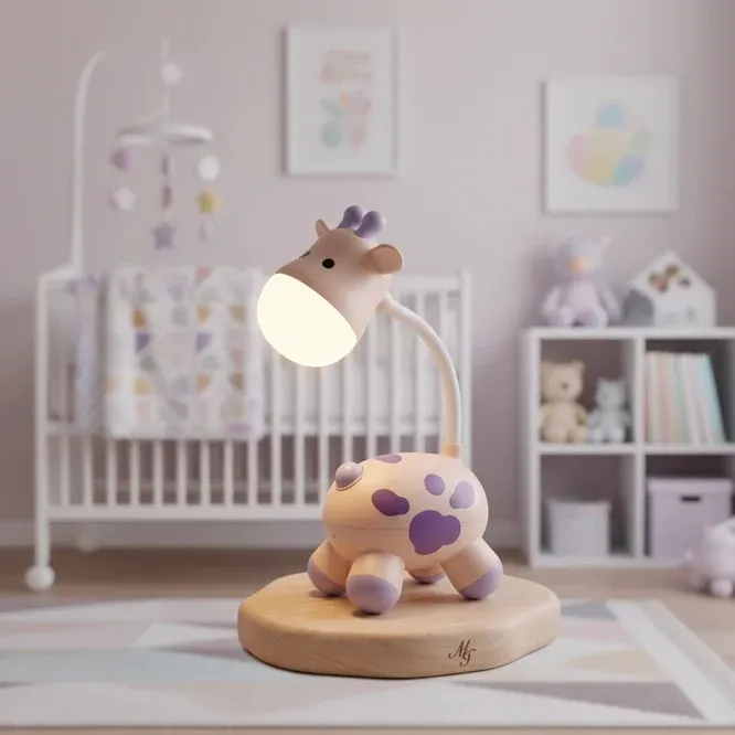Cute Giraffe Night Light Lamp