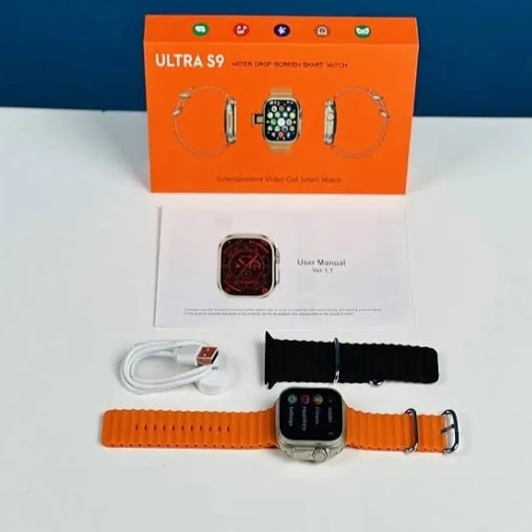 S9 Ultra 5G Video Calling Android Smart Watch and Dual Camera